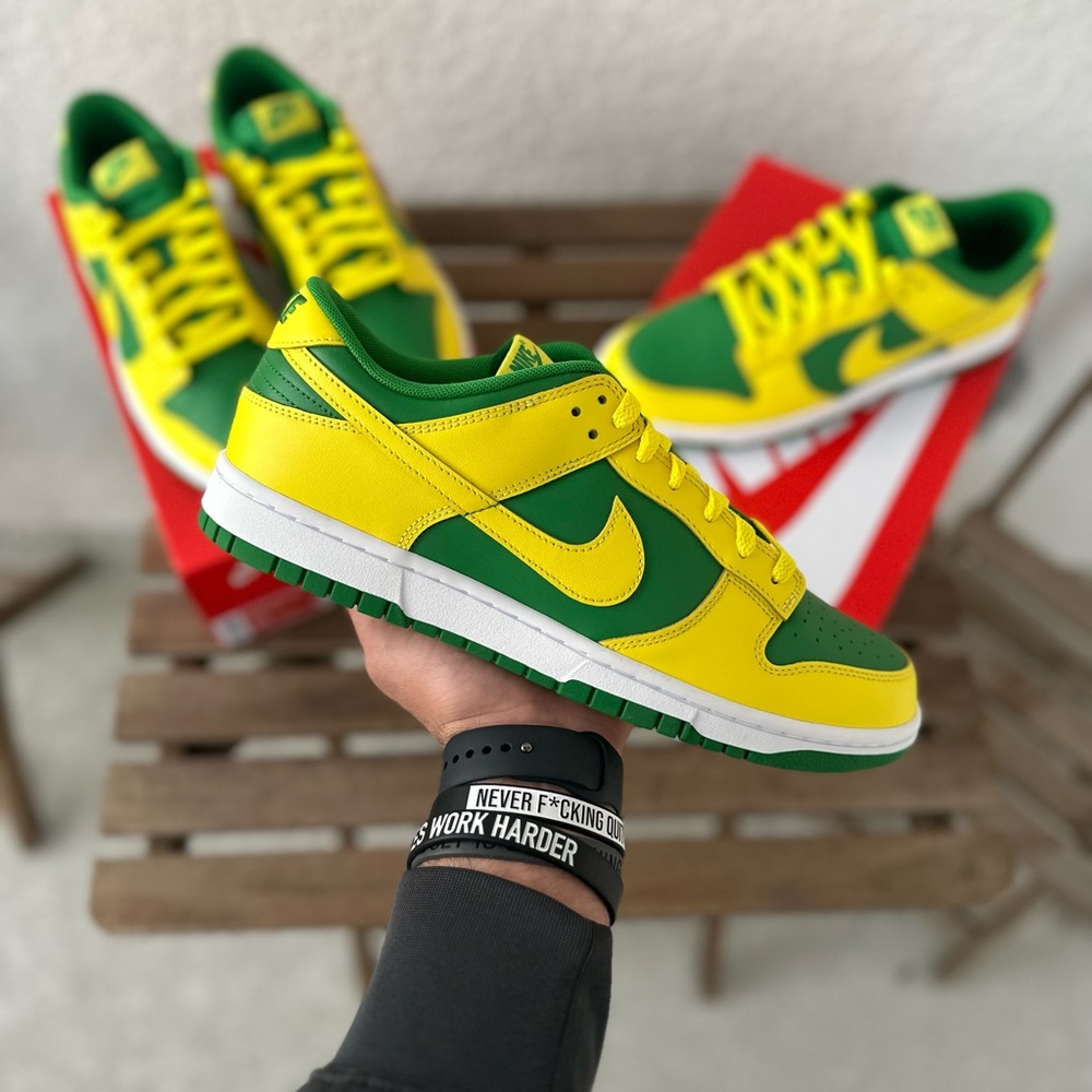 Nike Dunk Low “Reverse Brazil” 🇧🇷